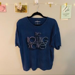 Rolling stone band tee, dark blue